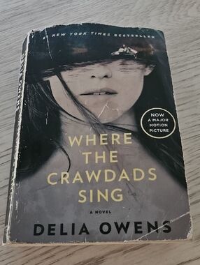 Where the Crawdads Sing by Delia Owens - Paperback Book, Gray & Yellow Cover